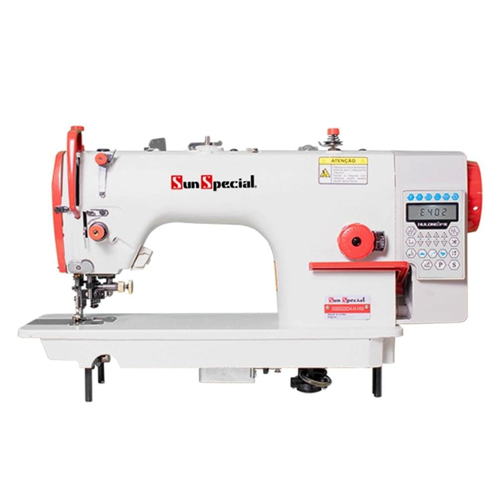 Máquina Costura Industrial Reta Eletrônica com Refilador SS8520D4-H-HM 220V - Sun Special