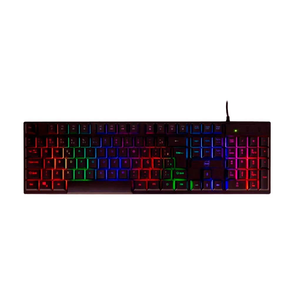 Teclado Gamer Dazz Gte1000 Rainbow Abnt2 Usb 2.0