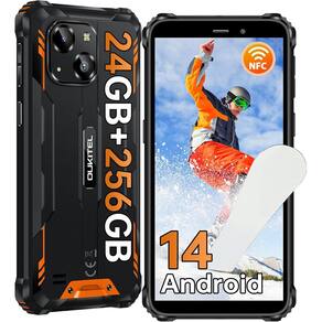 Smartphone Oukitel WP32PRO 24 GB de RAM 256 GB ROM Tela de 6"