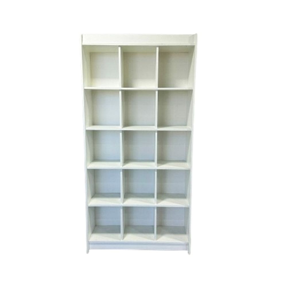 Estante Colmeia Multiuso Branco 185X92X32Cm - Deep