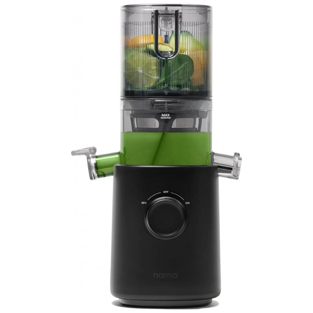 Extrator de Suco Nama J3 Compact Cold Press: Compacto, Portátil, Operação sem as Mãos, Leve, Zero Desperdício de Alimentos, Máquina de Suco
