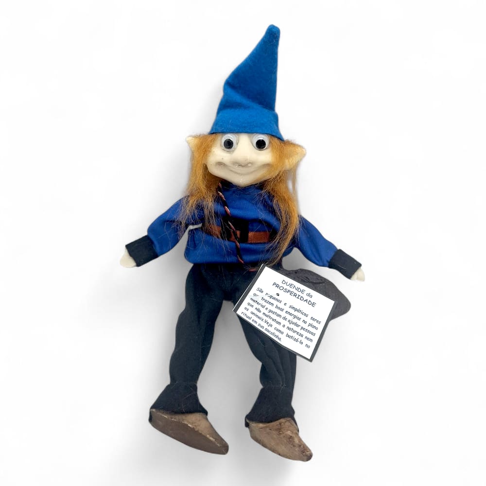 Estátueta Duende da Total Prosperidade na Vida 24 cm