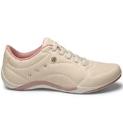 Tênis Casual Feminino Kolosh Bege Com Strass Confortável Leve Antiderrapante C1286A