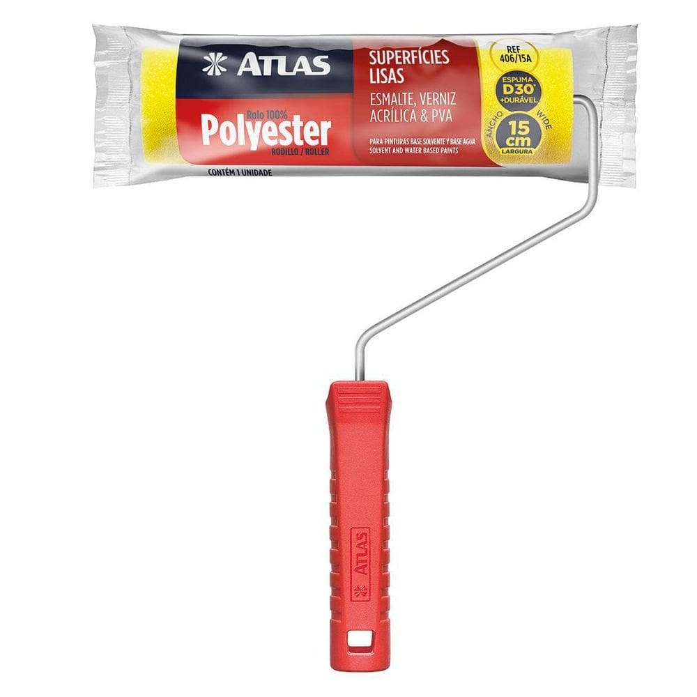 Rolo Espuma 09Cm R.406/09 Atlas