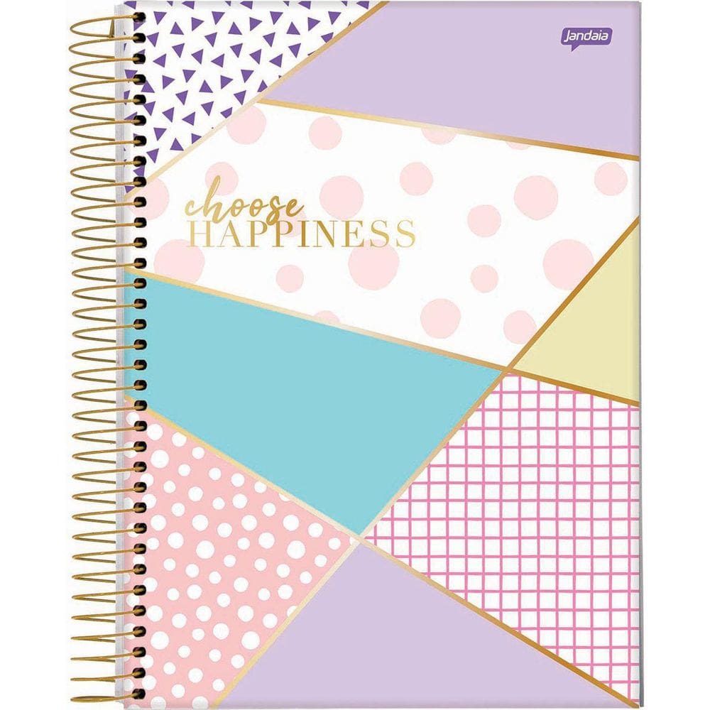Caderno 10X1 Capa Dura 2021 La Creme 160Fls.
