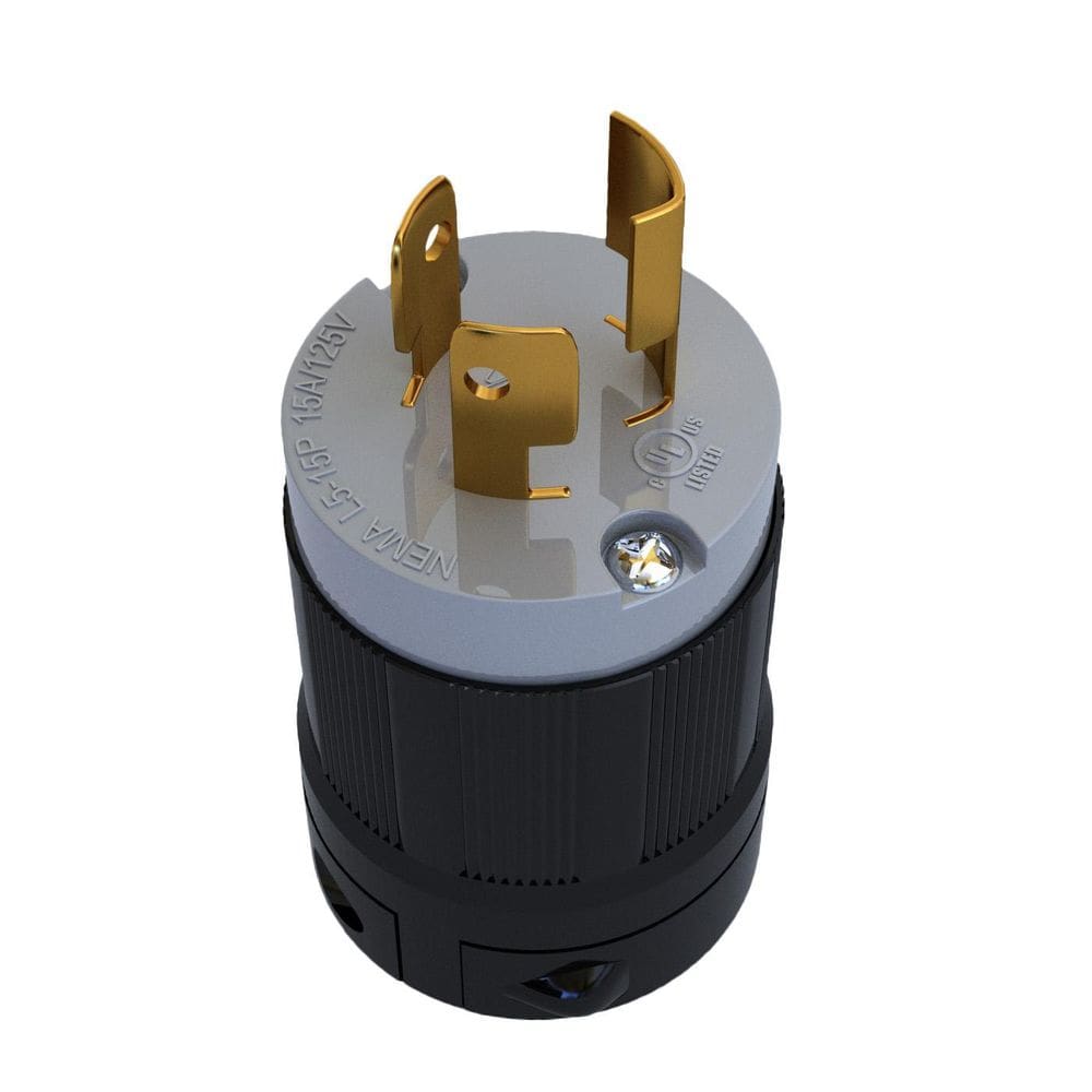 Plugue Nema L5-15P 15A 125V 2P+T