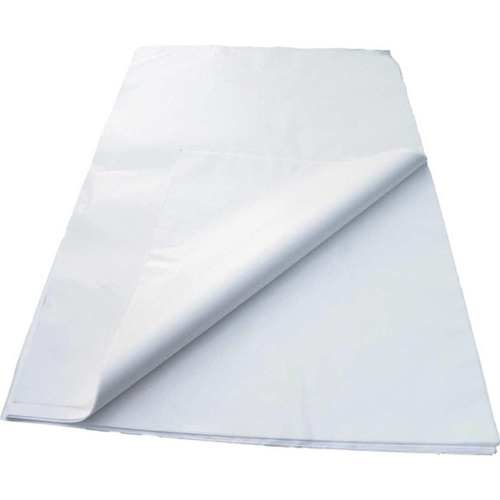 Papel De Seda Branco 50X70Cm. 20G.