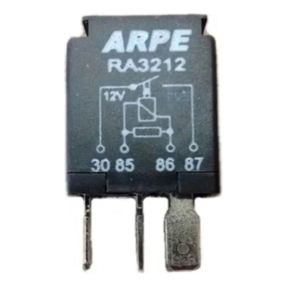 Relé Auxiliar Mini 12V 30A 4 Terminais Fiat Palio Uno