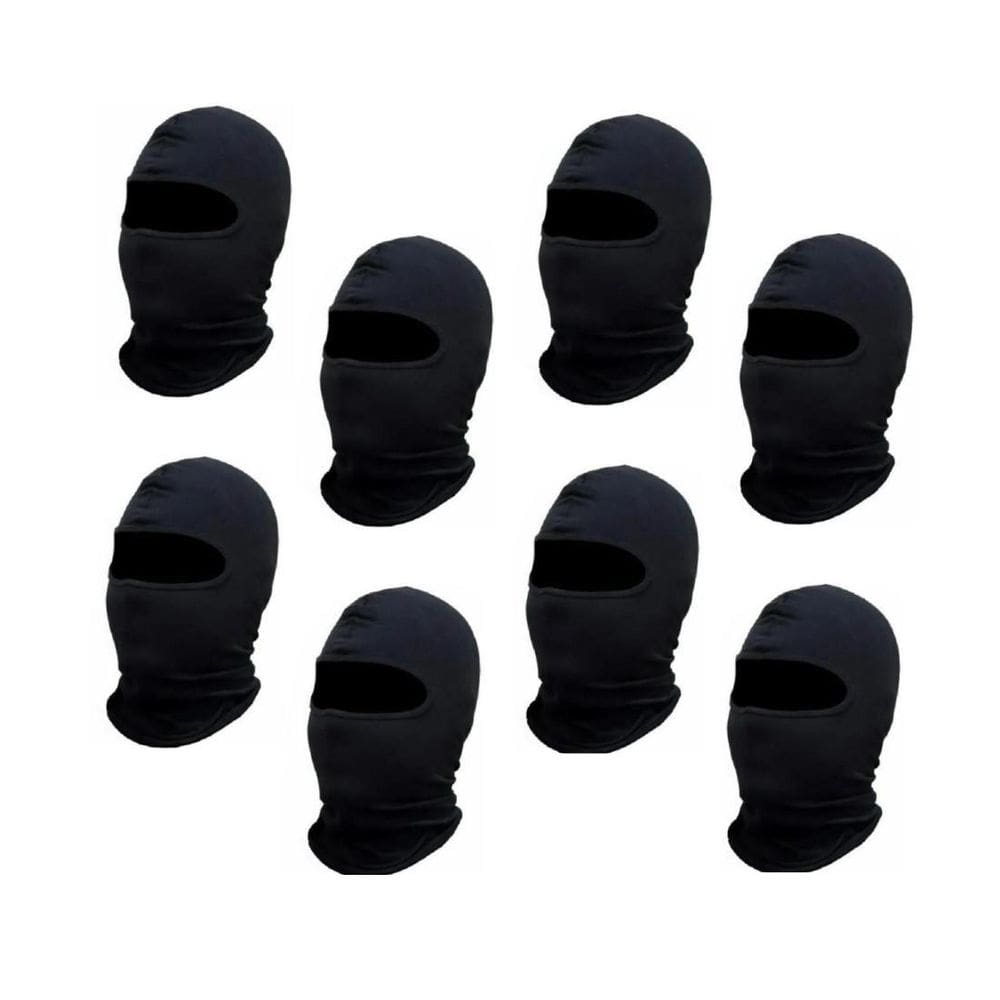 Touca Capuz Balaclava Toca Ninja Moto Motoboy Frio - 8 Peças