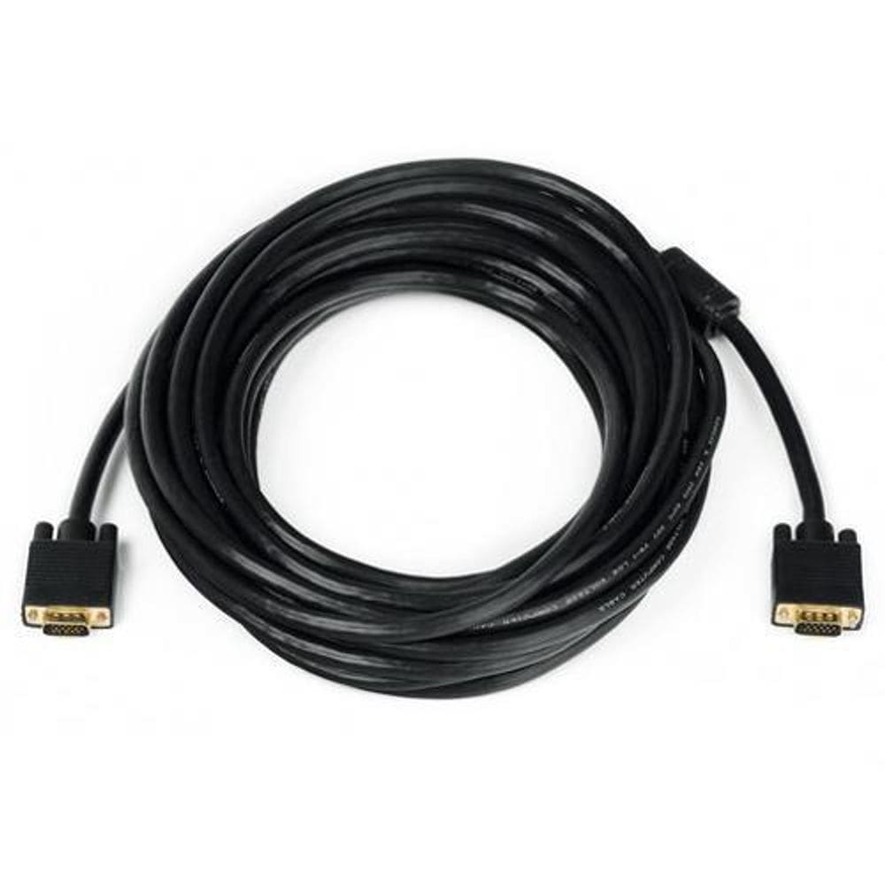 Cabo Vga Plus Cable 1.8M Com Filtro Preto - Pc-Mon1802