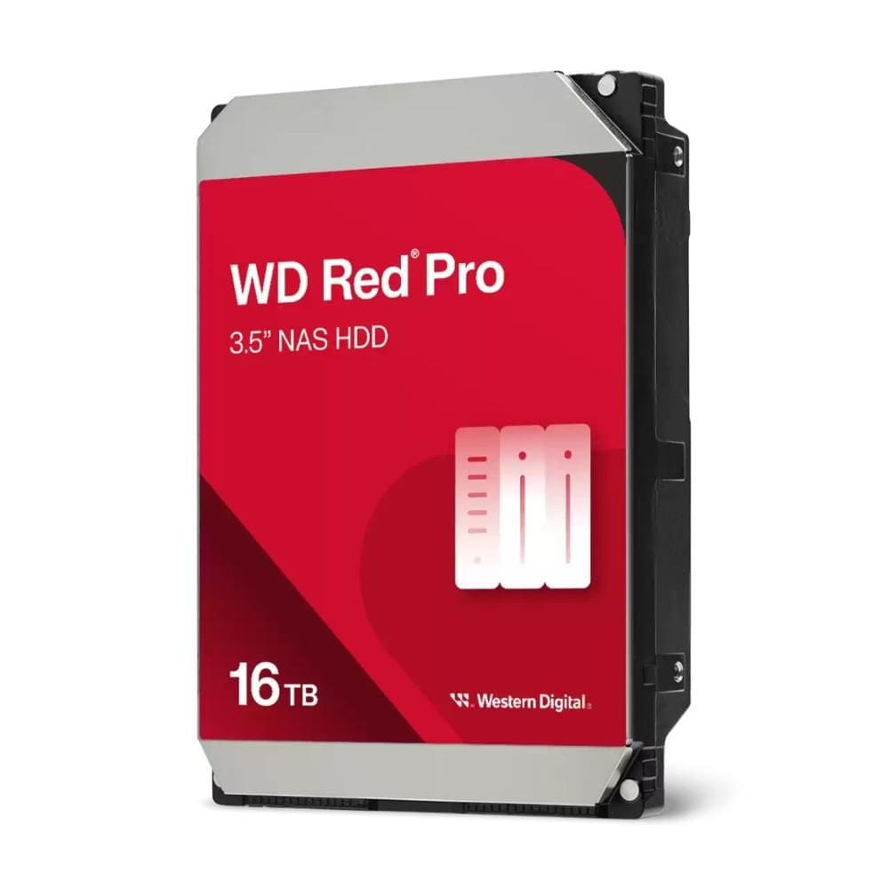 HD 16TB NAS SATA - 7200RPM - 512MB Cache - Western Digital Red Pro - WD161KFGX
