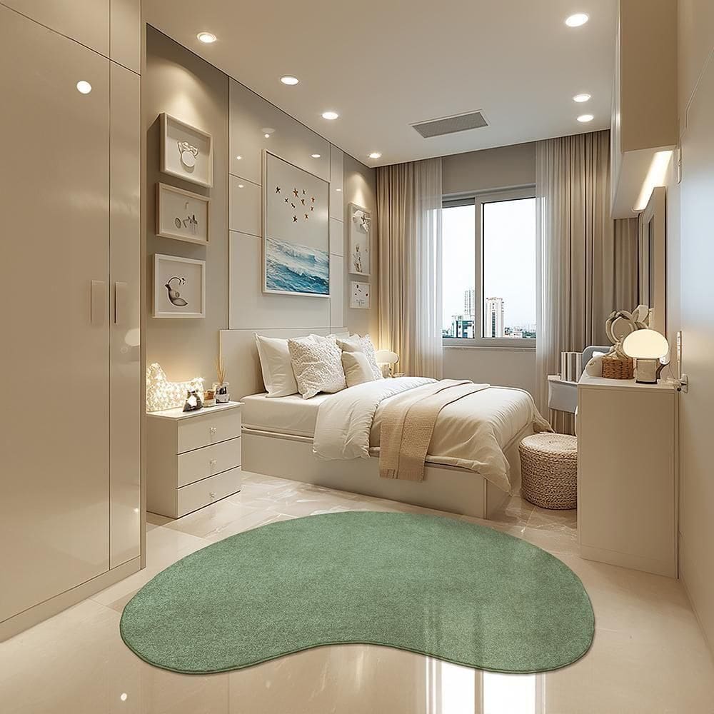 Tapete Relex N Feijão Oliva 145x195cm Tapetes São Carlos