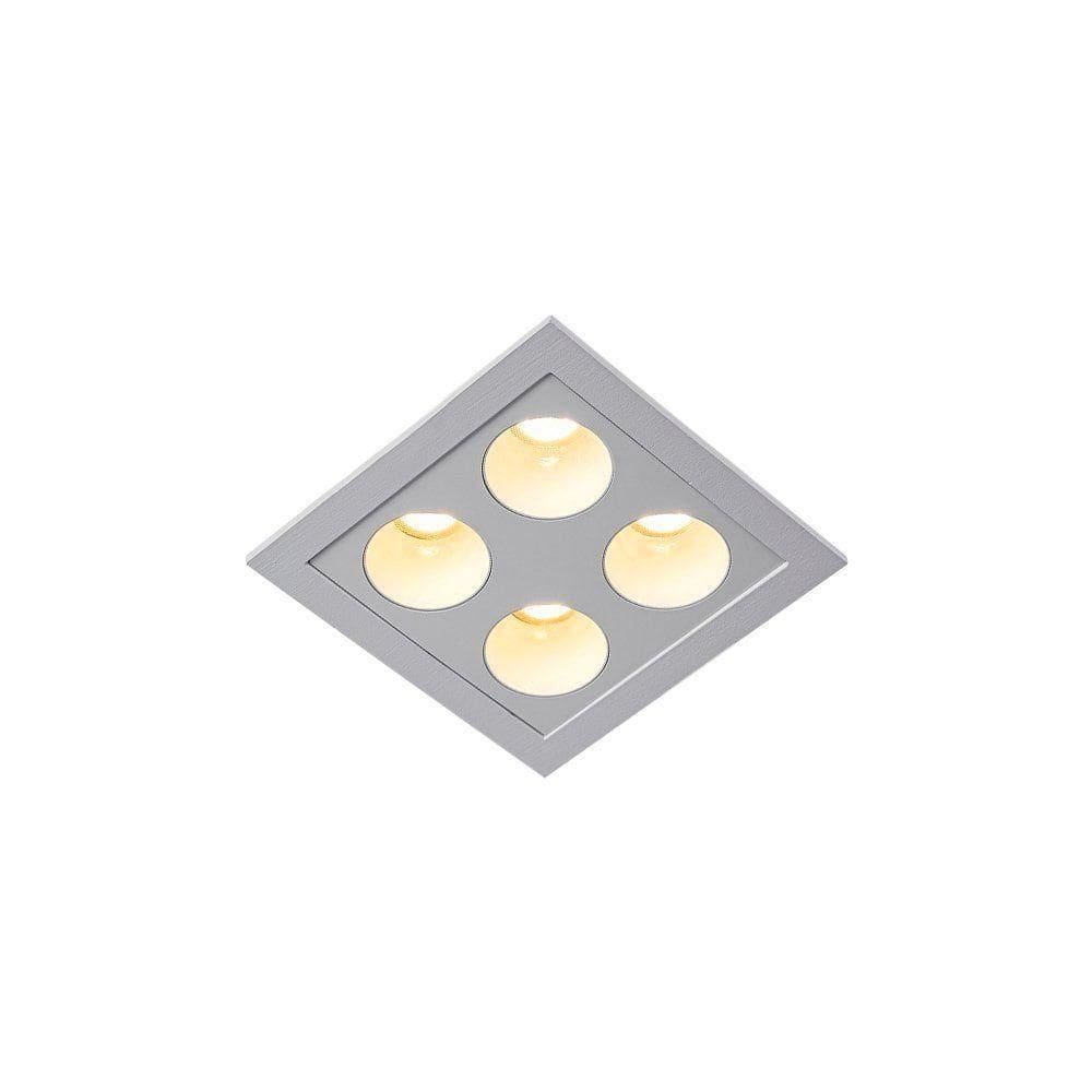 Spot De Embutir Nordecor Downlight Powerus Led Alto Irc 90 8w Bivolt Lente Branca 3000k