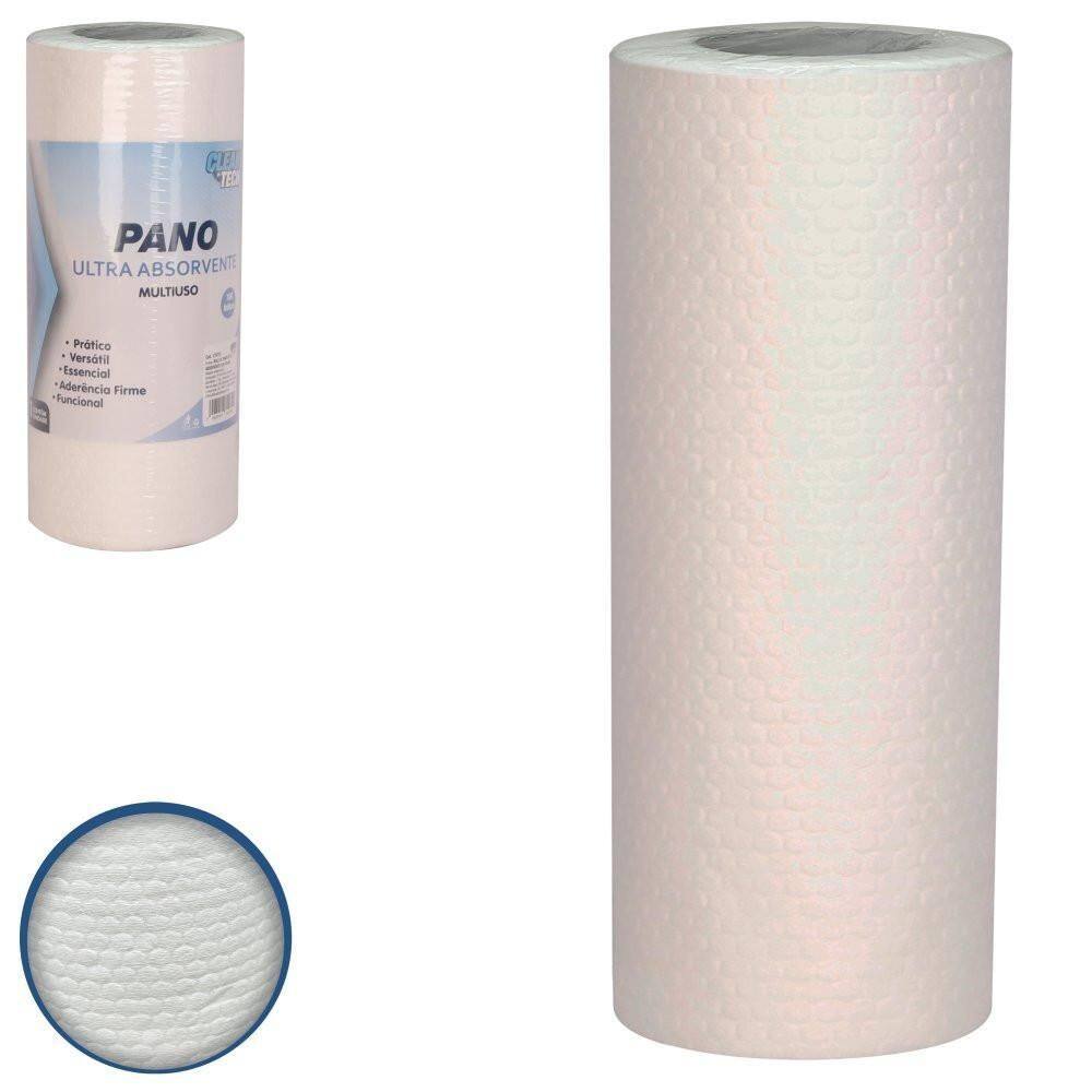 Rolo De Pano Ultra Absorvente Multiuso 100 Folhas