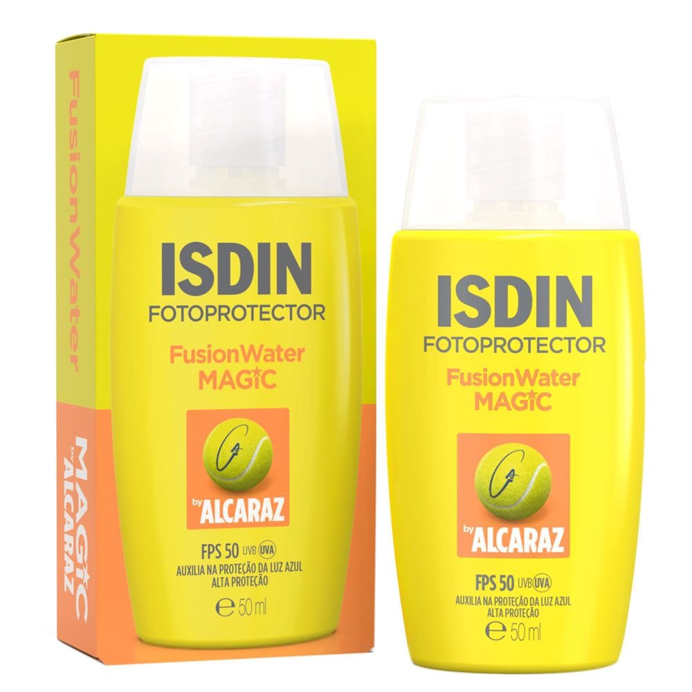 Protetor Solar Isdin Fotoprotector Fusion Water Magic by Alcaraz FPS 50 50ml
