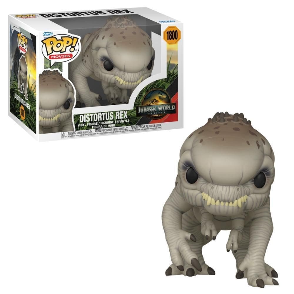 Boneco Funko Pop Jurassic World Recomeço - Distortus Rex