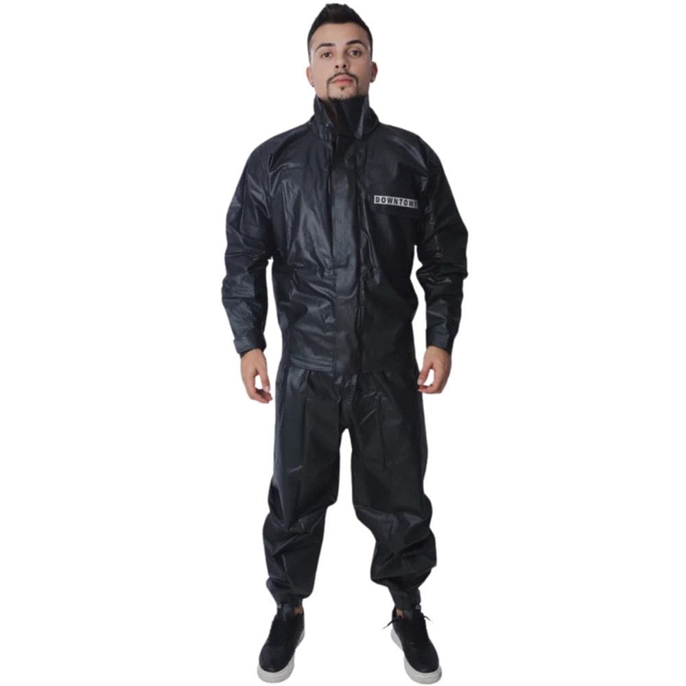 Conjunto Motoqueiro Combate Preto Maicol CA 37474/37473