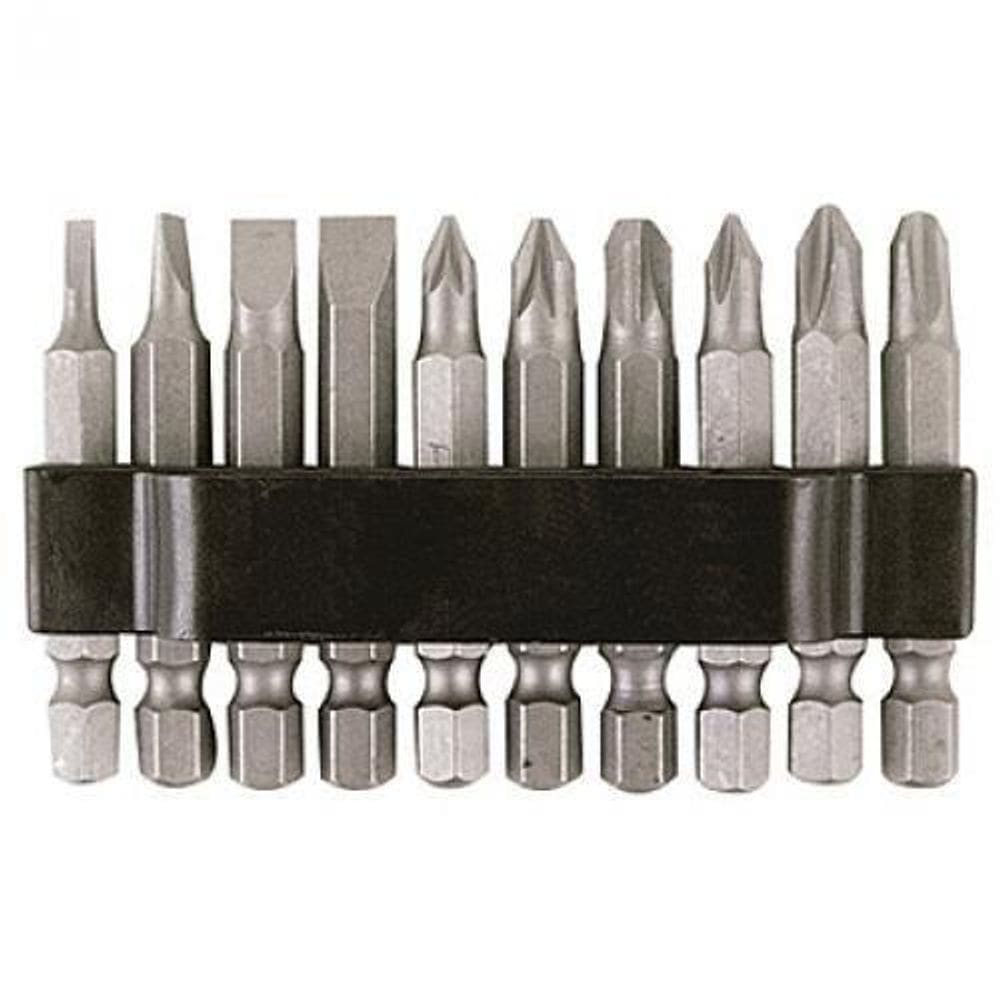 Bits Ponteira CrV 7 Peças 1/4 Vonder - Aço Cromo Vanádio