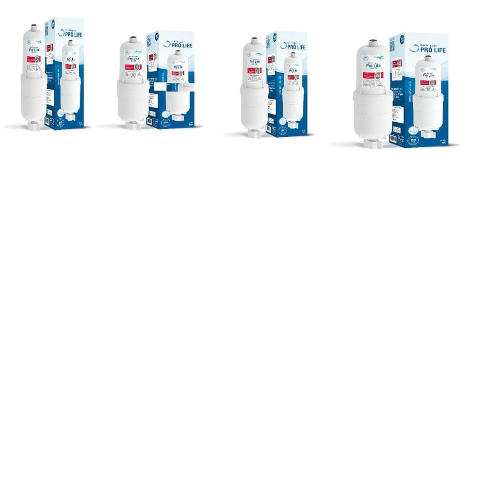 Kit 4  Refil purificador pro life - Aparelhos soft everest
