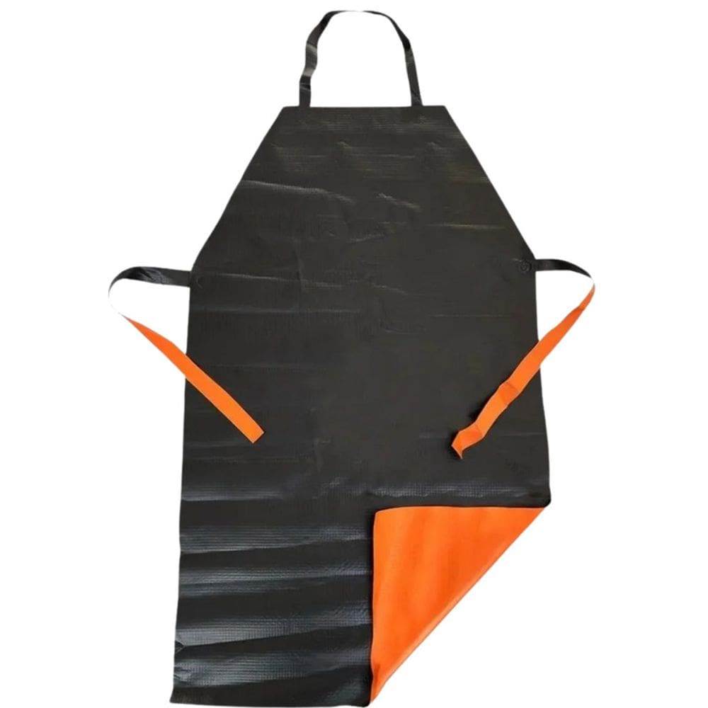 Avental de PVC Tevira KP1000 Laranja/Preto Plastcor CA 21208