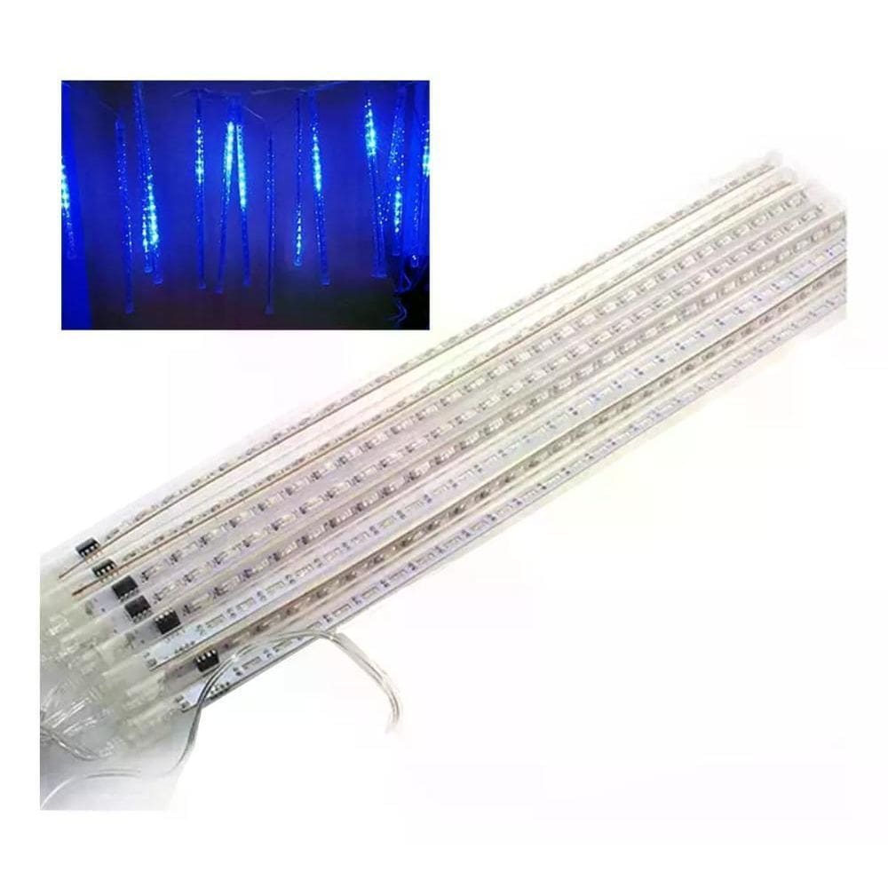 Bastão Led Azul 136L Biv 200X30Cm Decoração De Iluminação