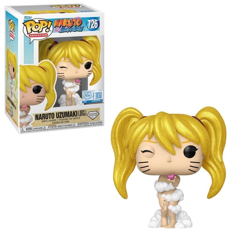Boneco Funko Pop Naruto Clássico Jutsu Sexy Glitter