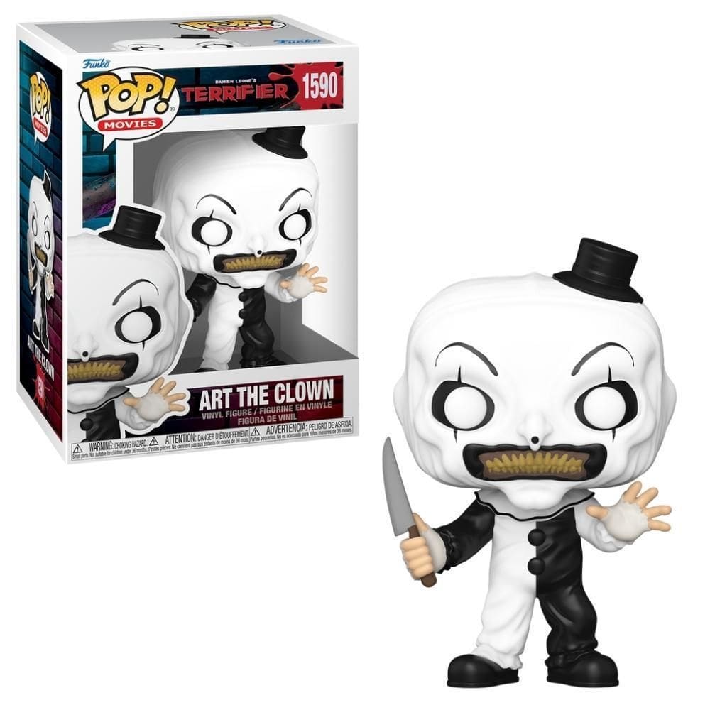 Boneco Funko Pop Terrifier - O Palhaço Art