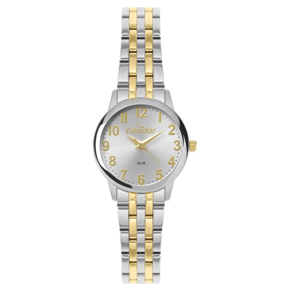 Relógio Condor Feminino Ref: Co2035Nov/4K Casual Bicolor