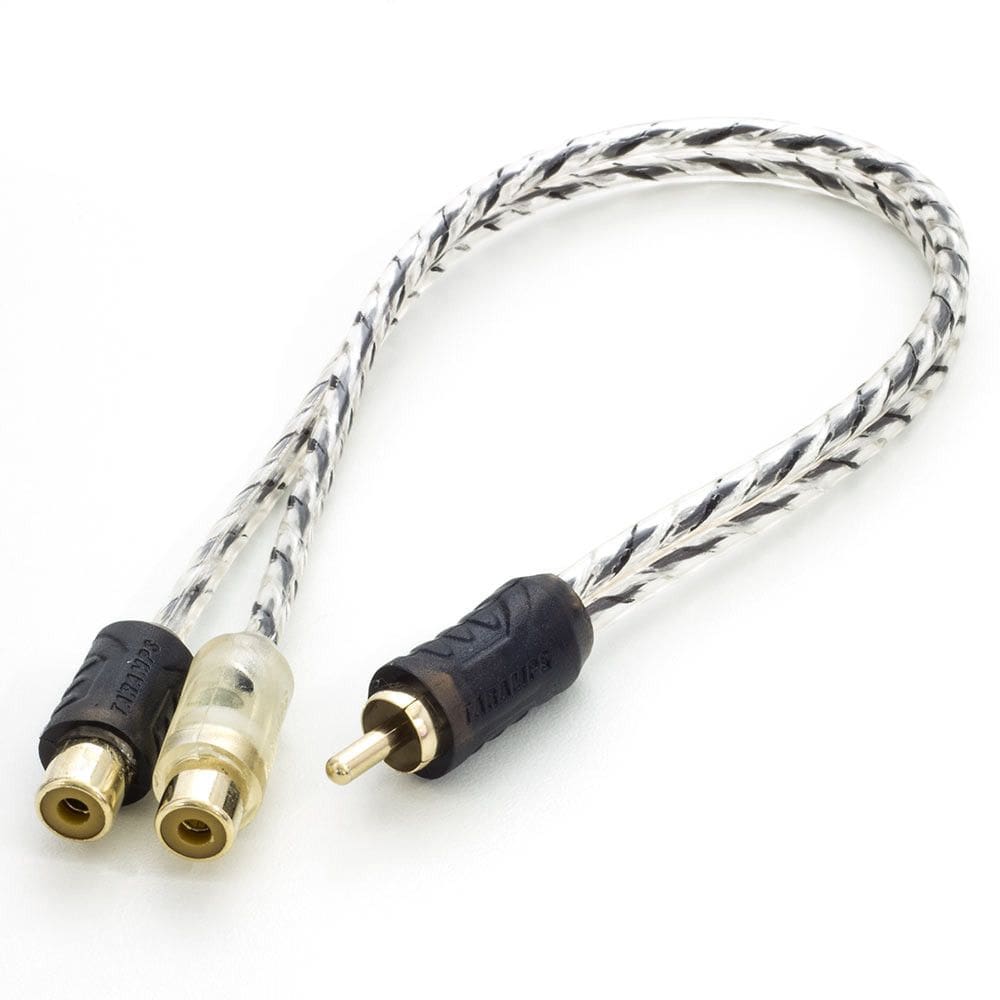 Cabo Rca Y 1 Macho E 2 Femeas Injetado Taramps Automotivo