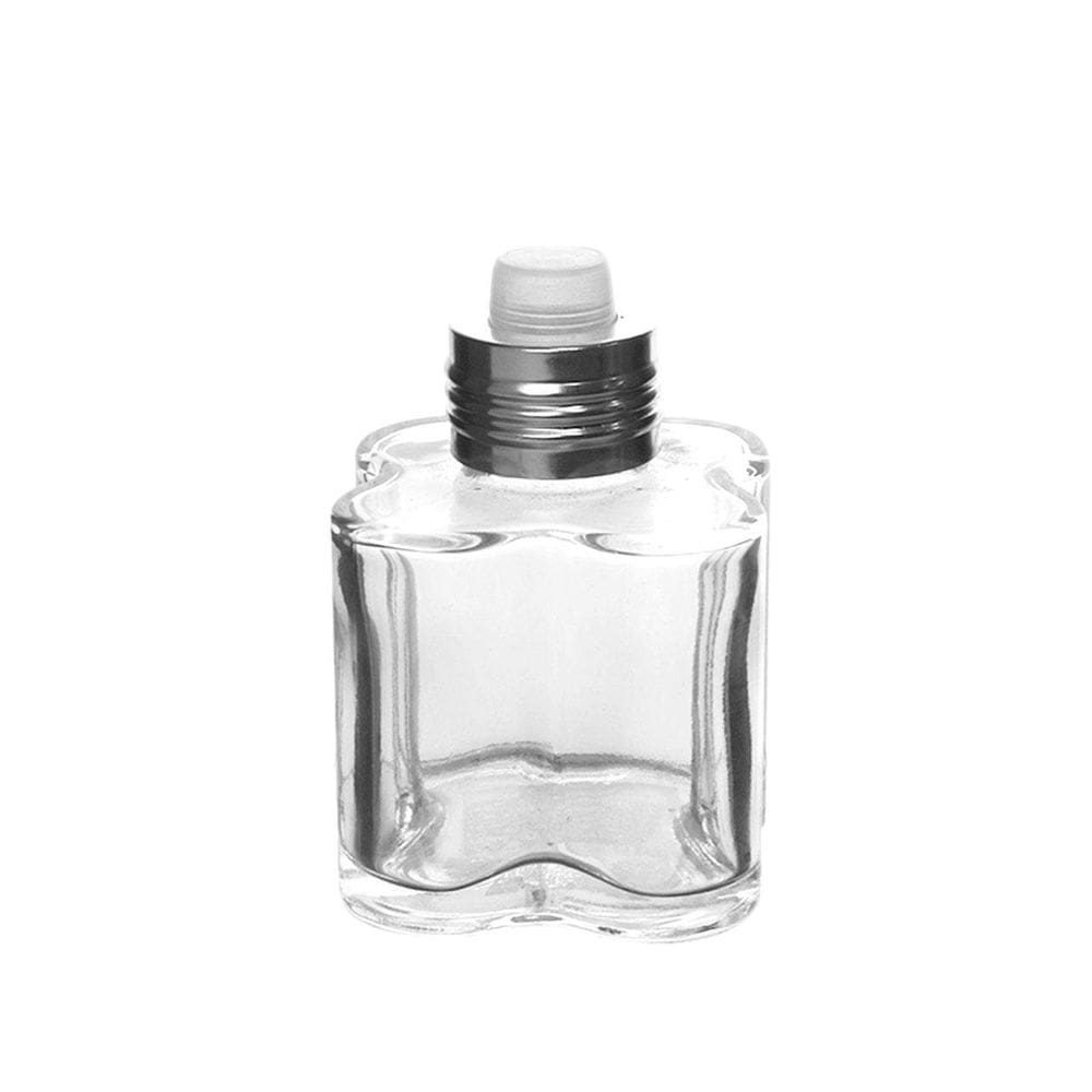 Frasco Para Difusor de Vidro 100ml com Tampa Color - Tudo em Caixa