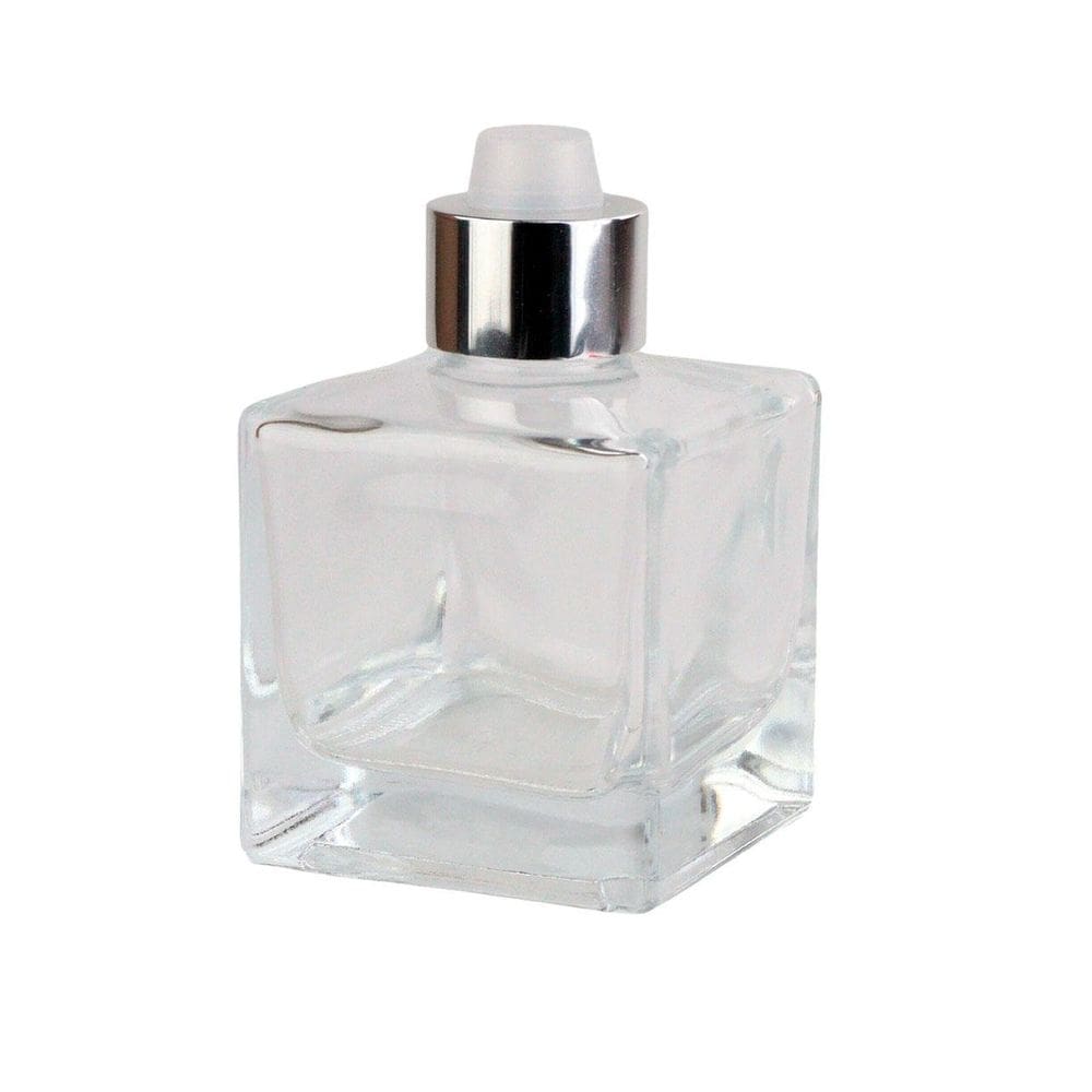 Frasco Para Difusor Vidro 100ml com Tampa - Tudo em Caixa