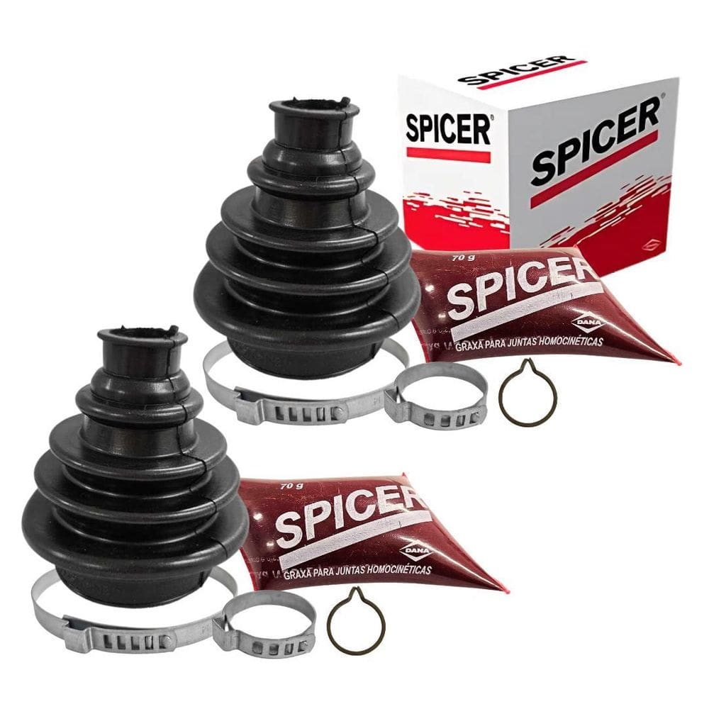 Par Kit Reparo Coifa Homocinetica Para Siena 98 A 16 Roda