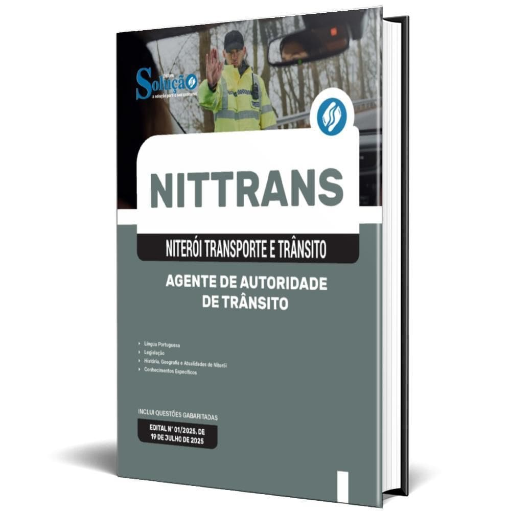 Apostila Nittrans 2025 - Agente De Autoridade De Trânsito