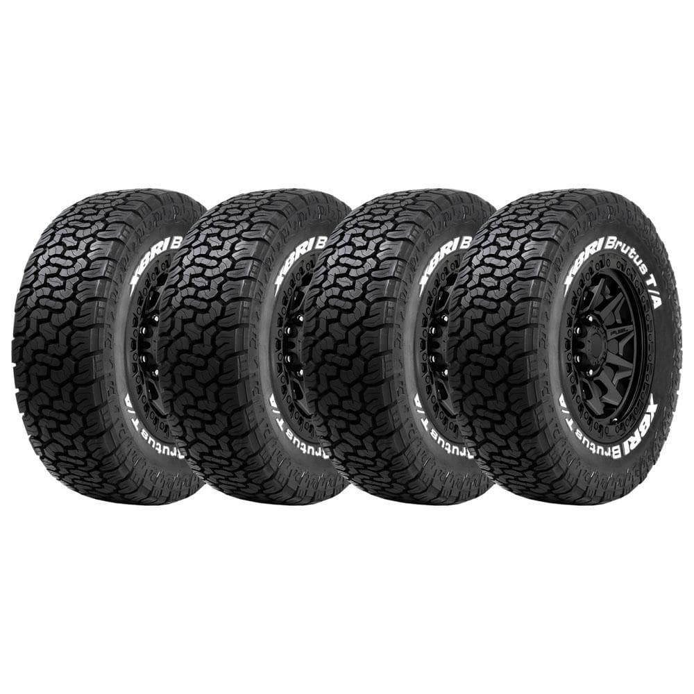 Pneu Xbri Brutus A/T 35X12.5 R18 MT Aro 18 123Q LT 10PR OWL Kit4