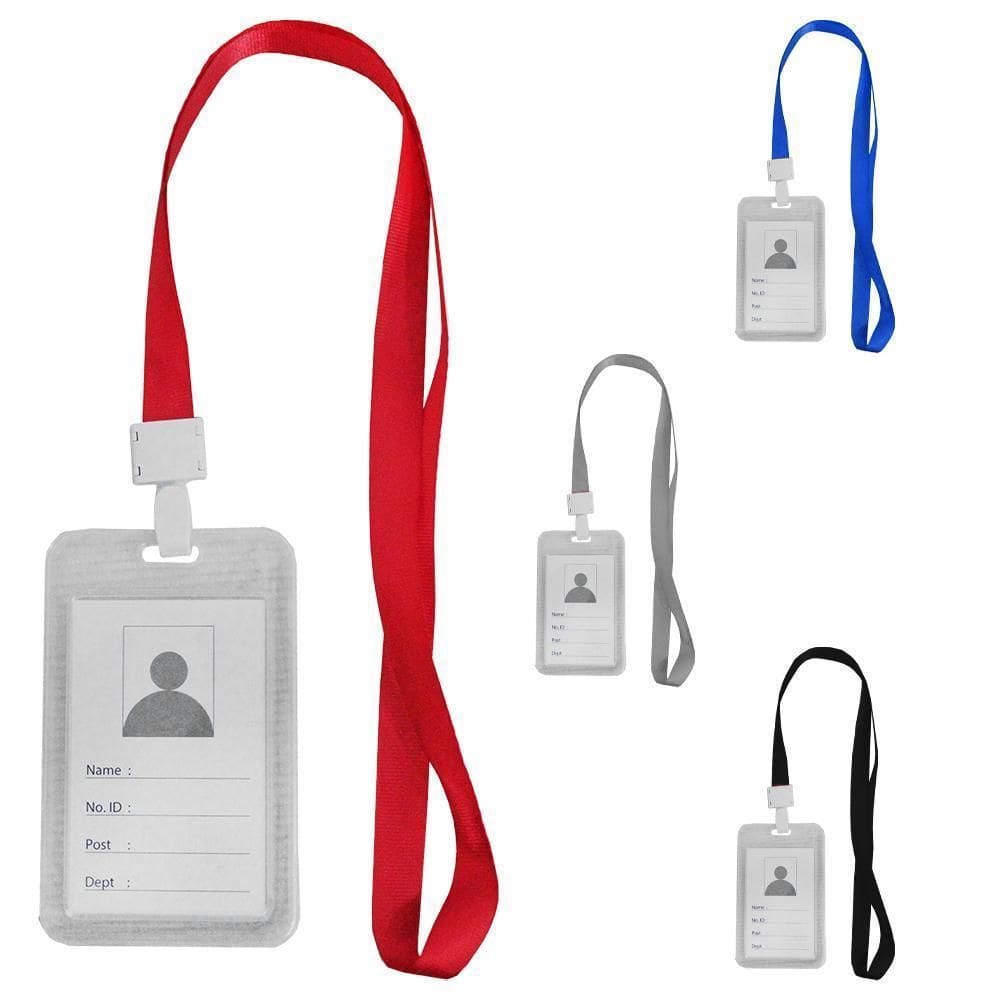 Porta Cartao / Cracha De Plastico 11,5X7Cm