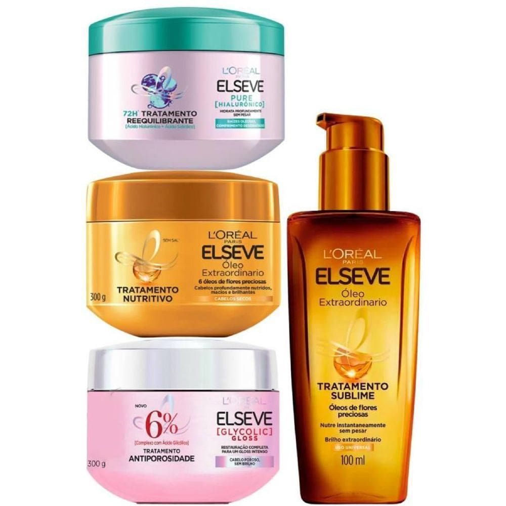 Cronograma Óleo Extraordinário Glycolic Longo Pure Reparação