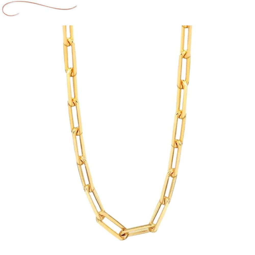 Corrente Cartier Longa Banhada A Ouro 18K