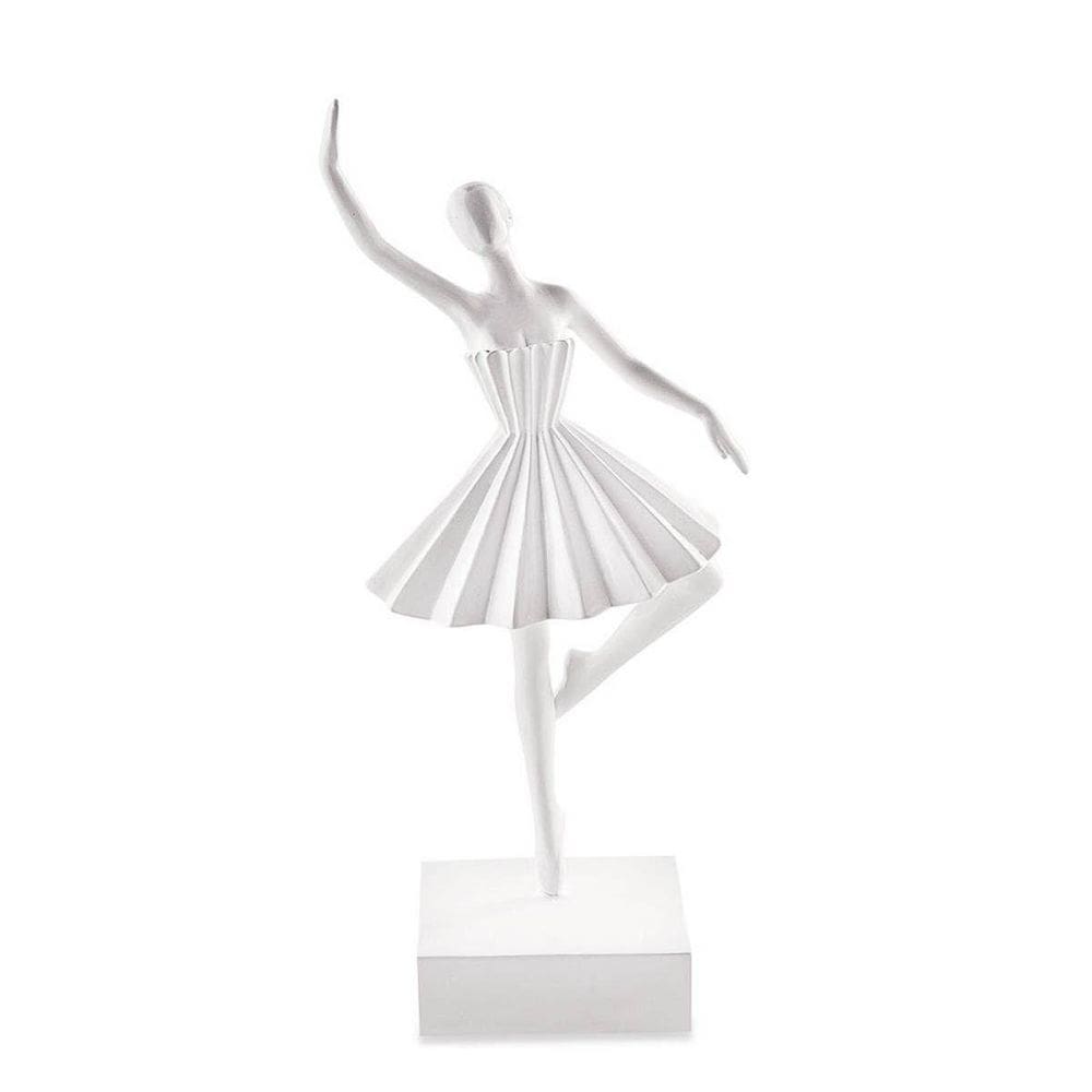 Escultura Bailarina Em Poliresina-12765
