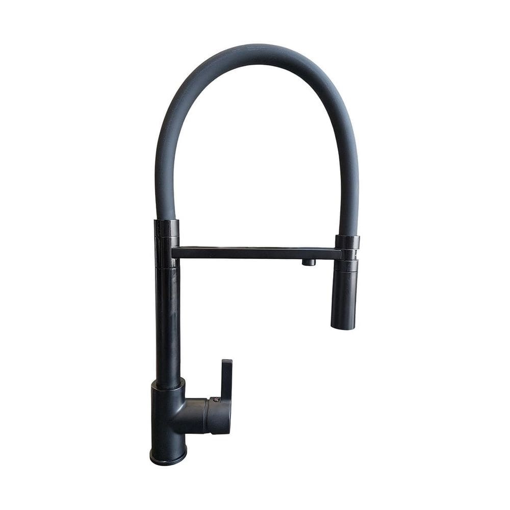 Torneira Cozinha Misturador Monocomando Preto Fosco Rtc 540