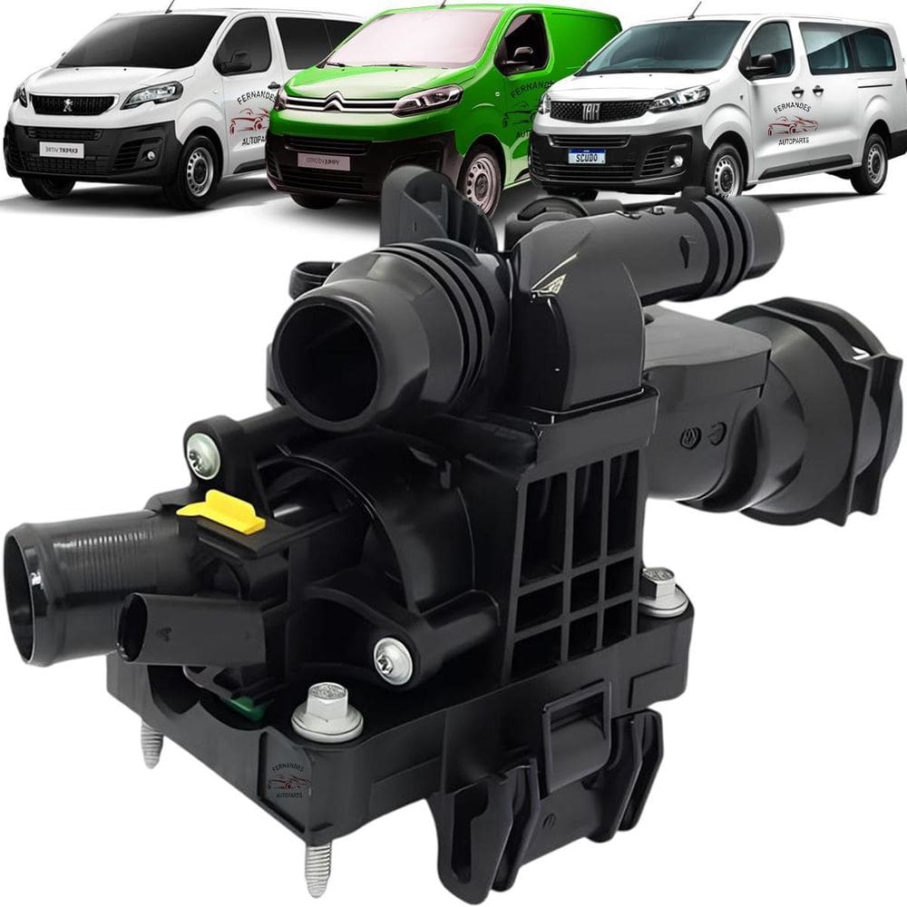 Carcaça Válvula Termostática Fiat Scudo 1.5 16V Jumpy Expert