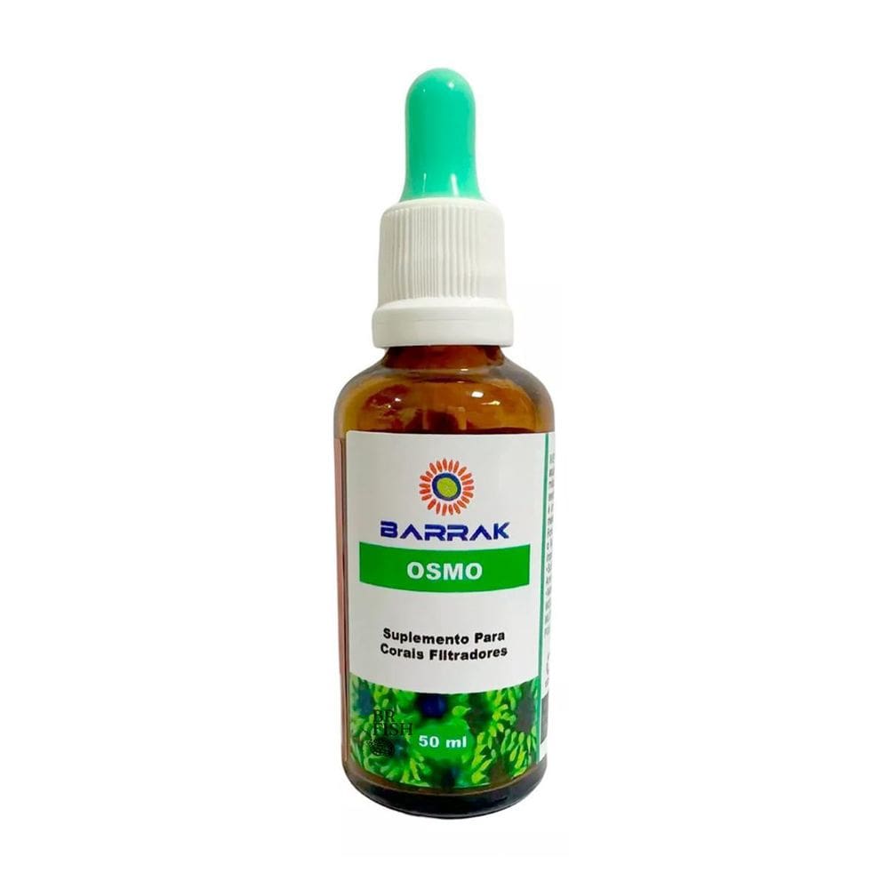 Suplemento Para Corais Osmo Barrak Aquários Marinhos 50Ml