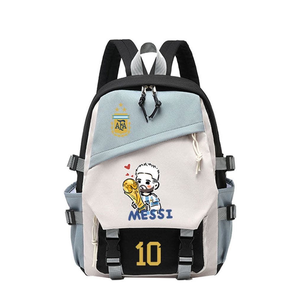 Mochila Sanmu Causal Style com estampa digital Argentina Messi