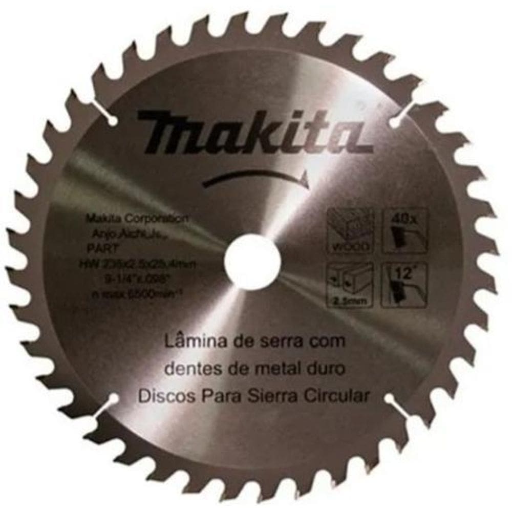Disco De Serra Circular 165X20Mmx40Dentes D-51328 Makita
