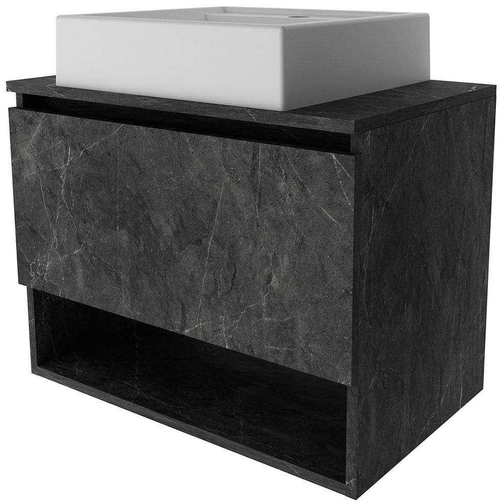 Gabinete de Banheiro 60 cm 1 Porta com Cuba Valente