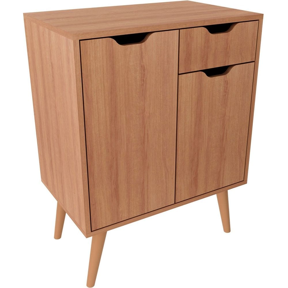 Gabinete para Banheiro 60 cm 2 Portas 1 Gaveta Meire