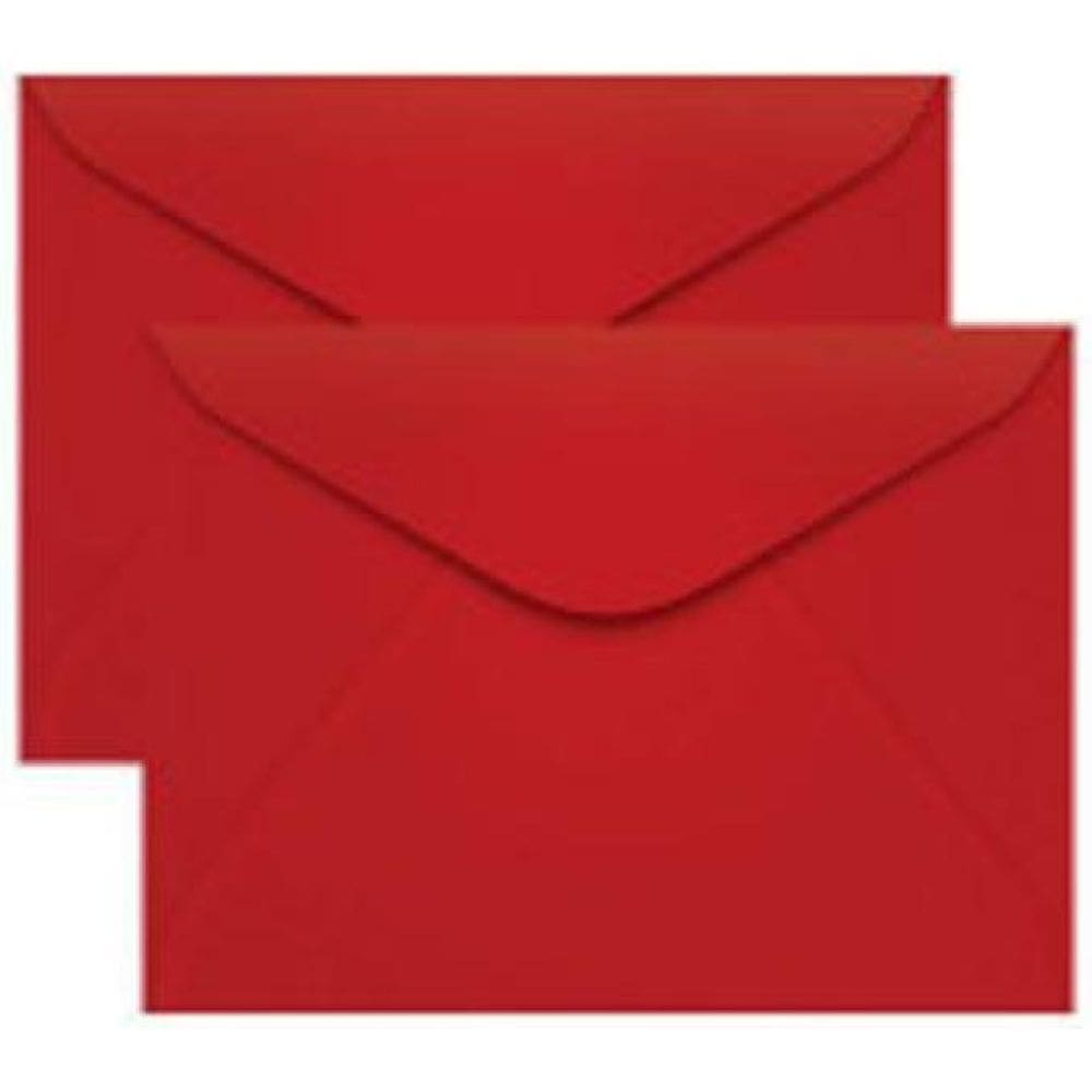 Envelope Scrity Convite Vermelho Toquio Com 100Un