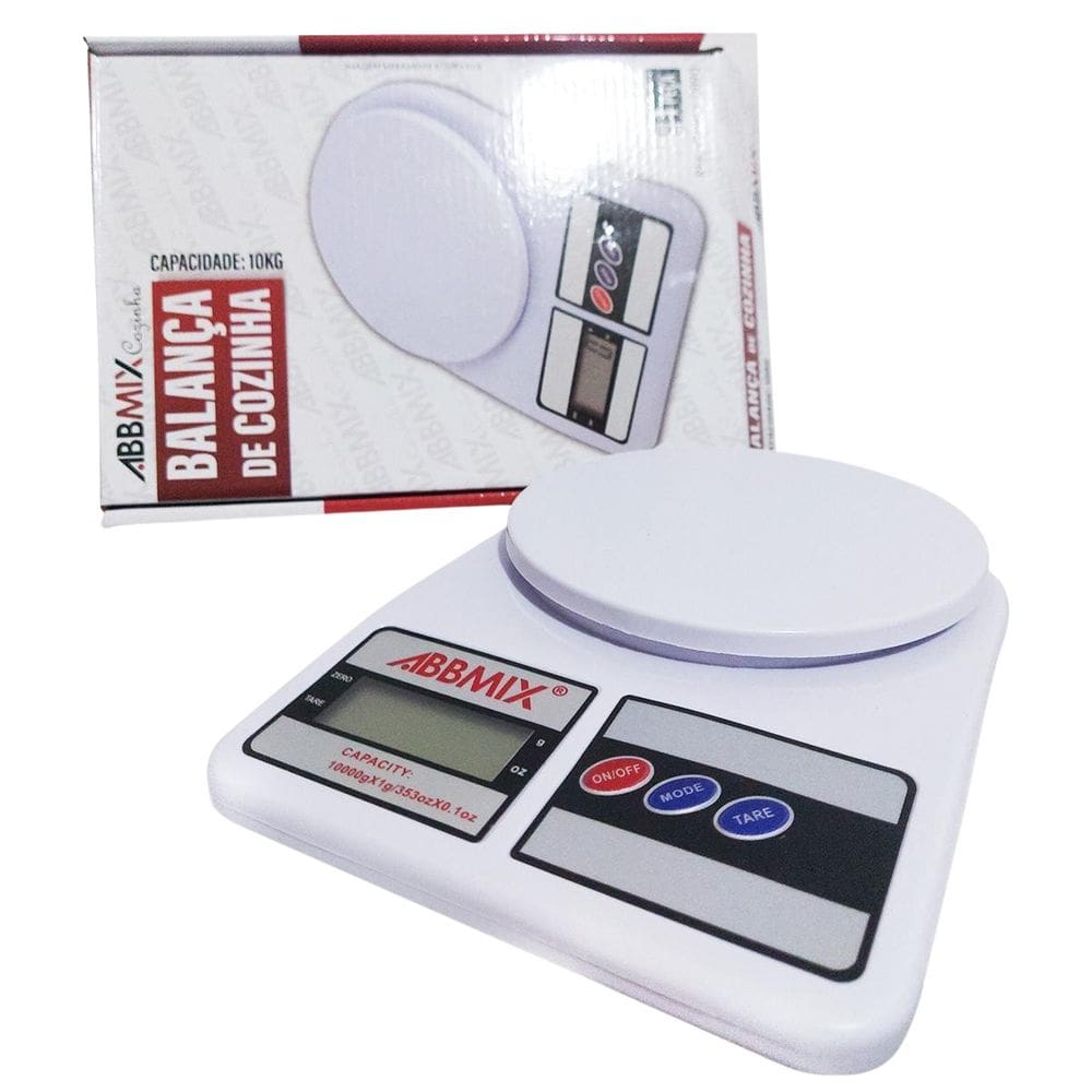 Balança De Cozinha Digital 10Kgs