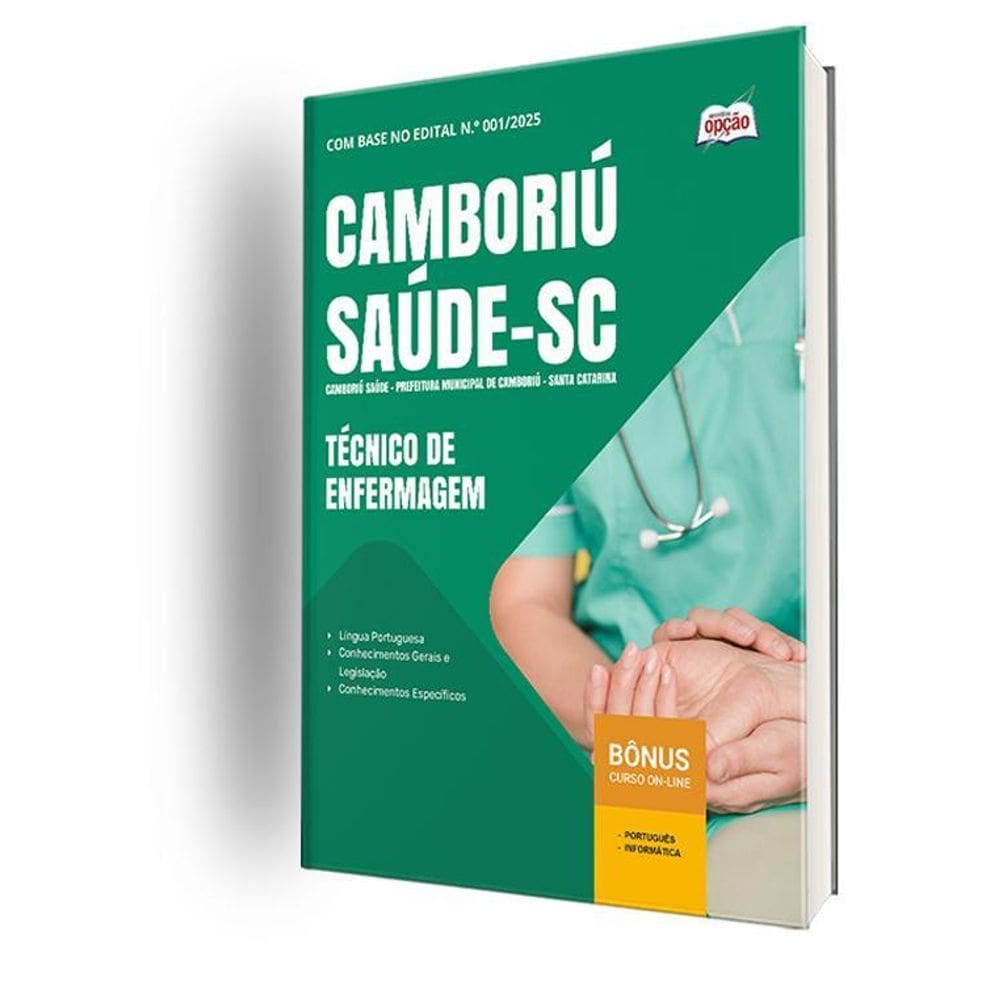 Apostila Prefeitura De Camboriú Sc 2025 - Técnico Enfermagem