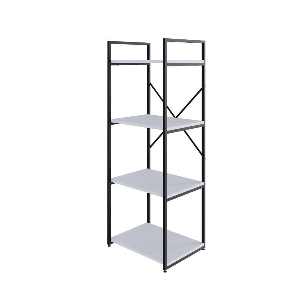Estante C/04 Prateleiras 118x45x33cm Yon Branco Tx/ Branco Tx/