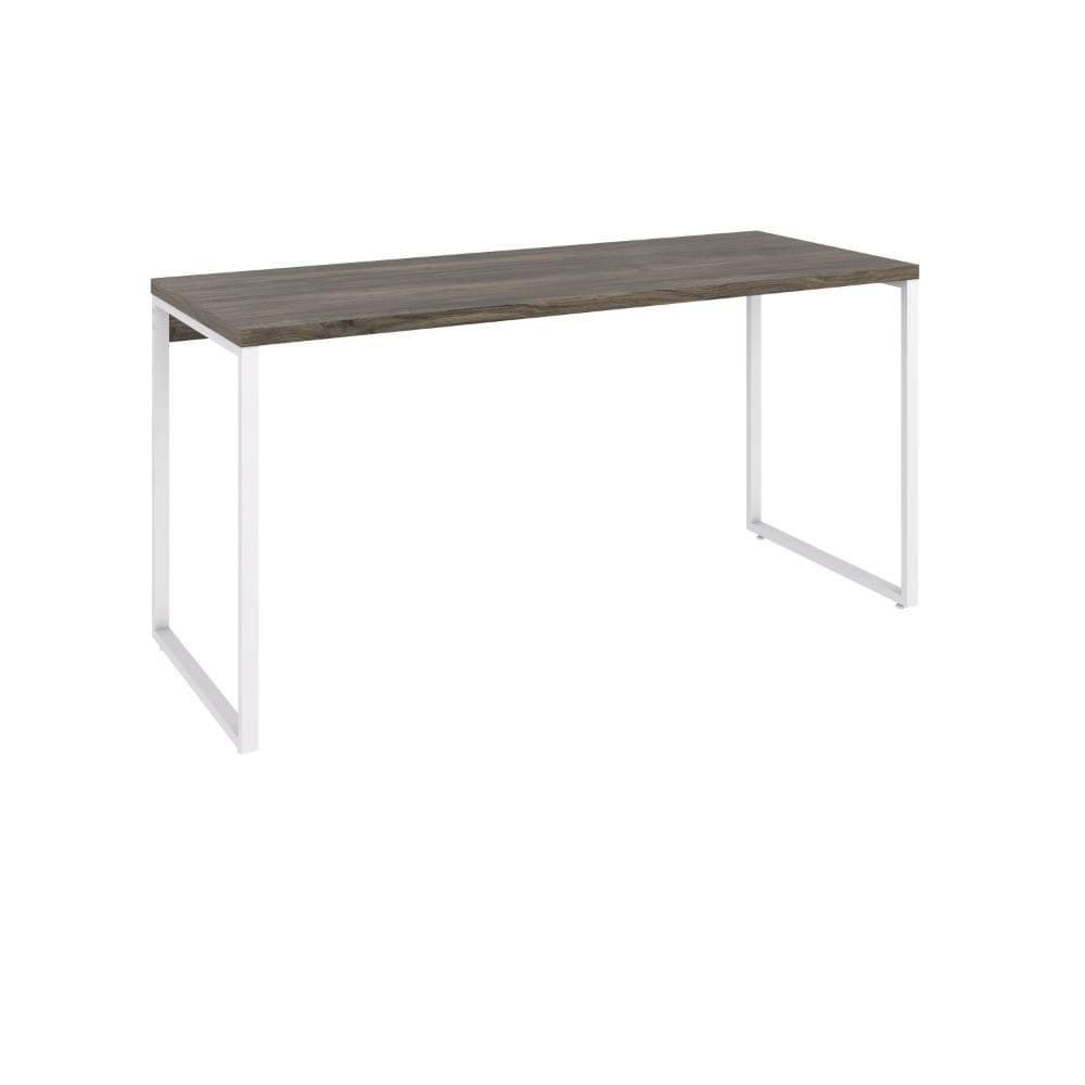 Mesa Kuadra Office 150x60x75cm Carvalho Dark - Carvalho Dark -